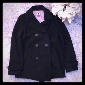 Gap Black peacoat
